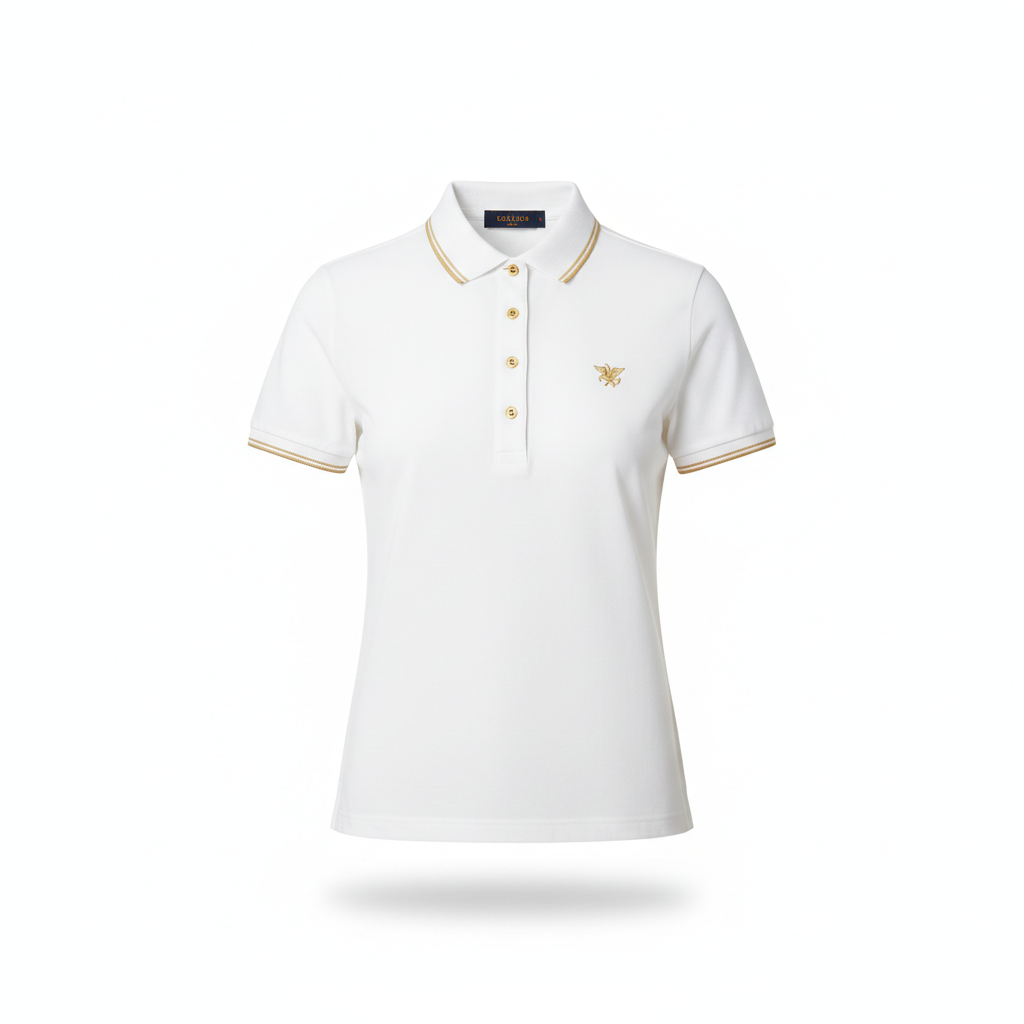 Classic White Polo Shirt