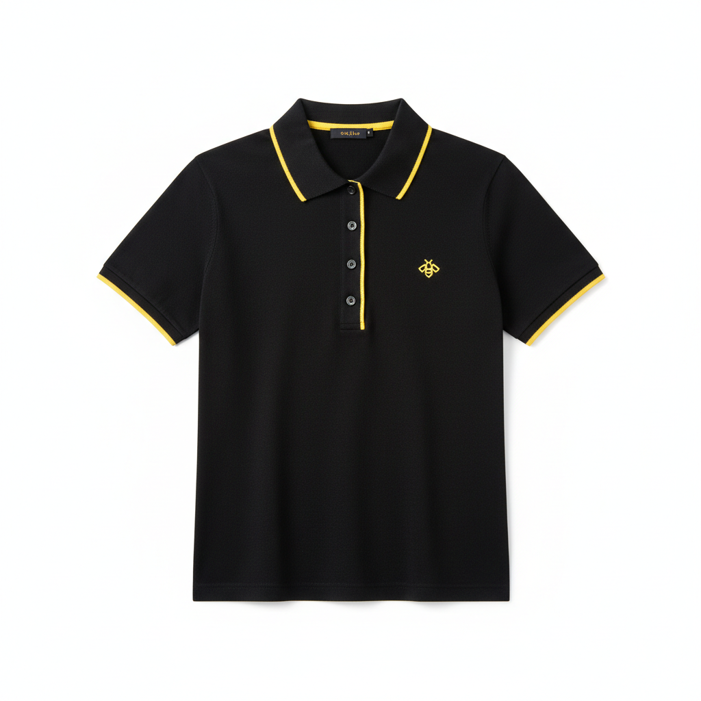Black & Yellow Polo Shirt