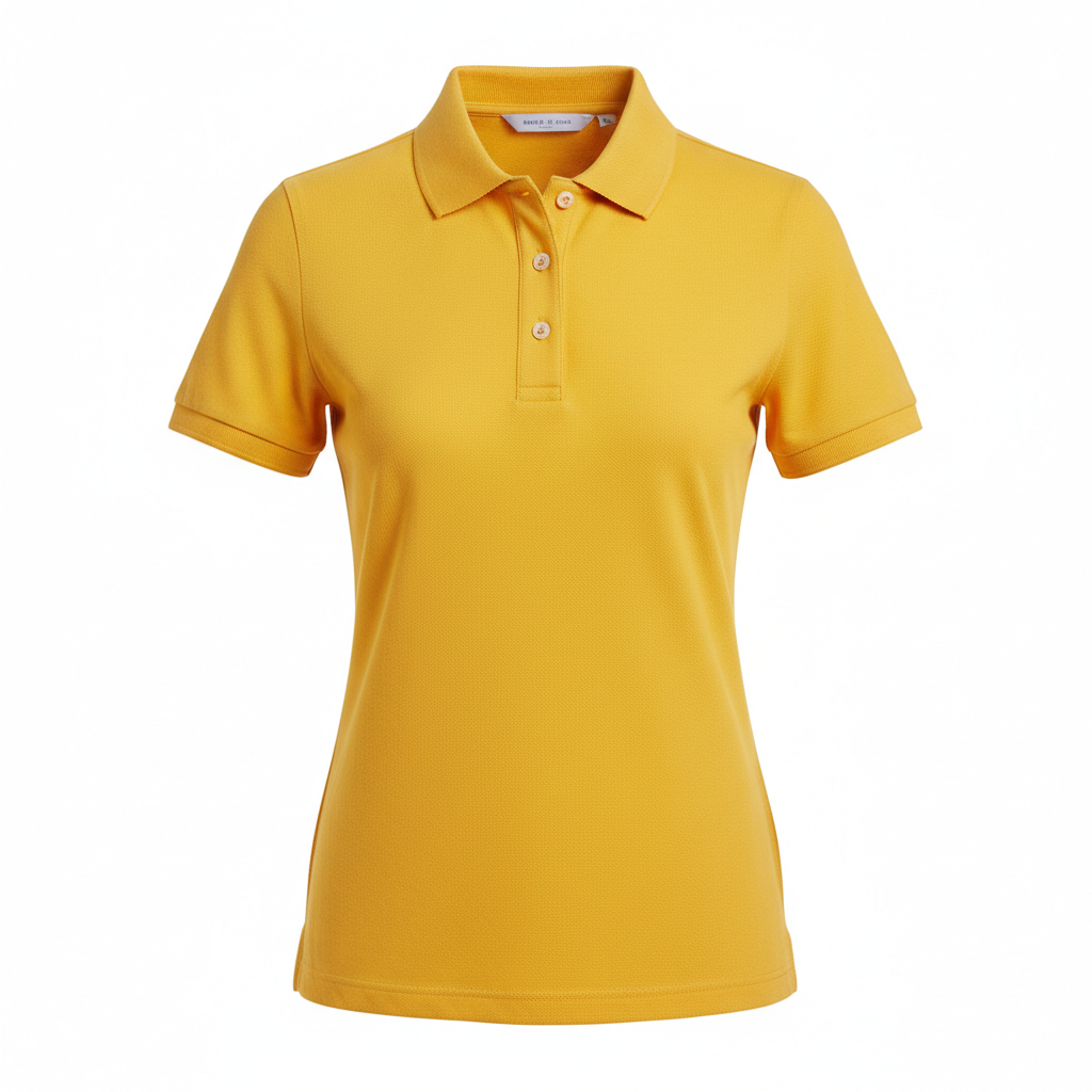 Bold Yellow Polo Shirt